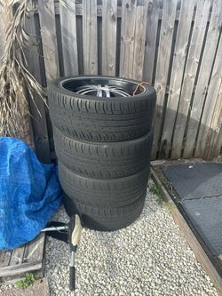 Llantas 24 Como Nuevas Con Sus Gomas