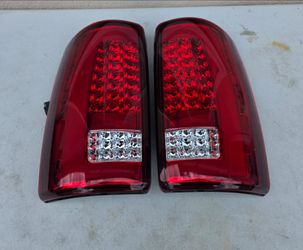 Chevrolet Tahoe Suburban Gmc Yukon LED Taillights Calaveras Luces Traceras Focos Luces Chevy Tail Lights