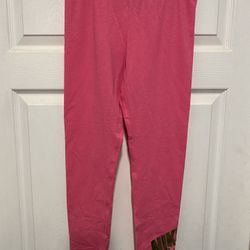 Nike Sportswear Big Kids' Girls' Cotton Jersey Futura Leggings (Pink) DM2339