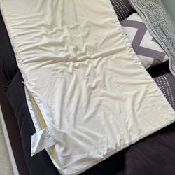 Memory 2 Inches Crib/playpen Mattress Topper.