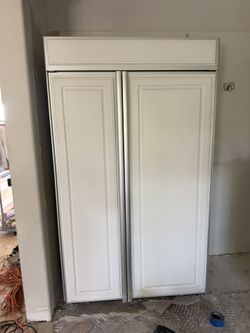 KitchenAid 48-inch built-in side-by-side refrigerator