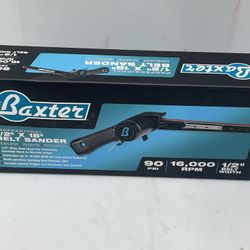 Baxter belt sander deburr 1/2” x 18” 