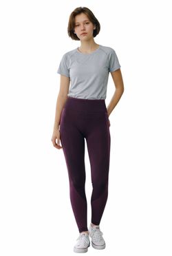 Pink Burgundy Women’s Leggings Size Small