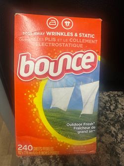 Bounce Dryer Sheets 240 Count 🔴 $8