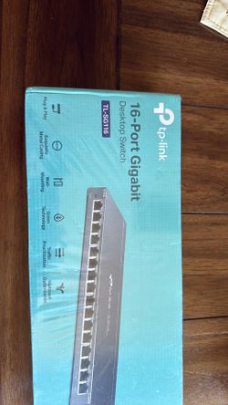 New TP-Link 16-port Gigabit Desktop Switch (TL-SG116)