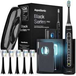 AcquaSonic Black Series Pro UV Ultra Whitening Electric Toothbrush