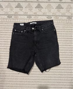 PacSun Black Denim Cutoff Shorts