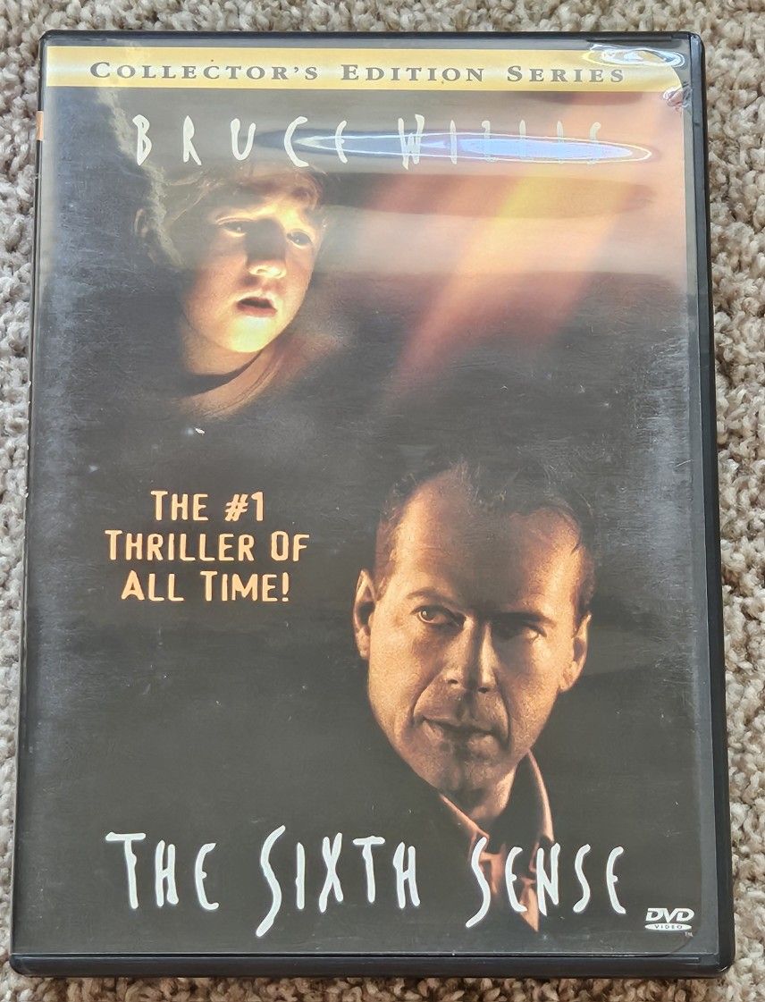 The Sixth Sense DVD Movie With Bruce Willis