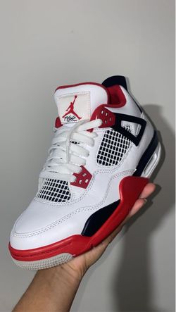 Jordan Fire red 4s (size 6y)