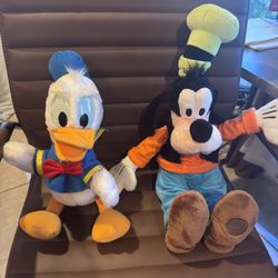 Kids Goofy & Donald Duck Plush Toy 