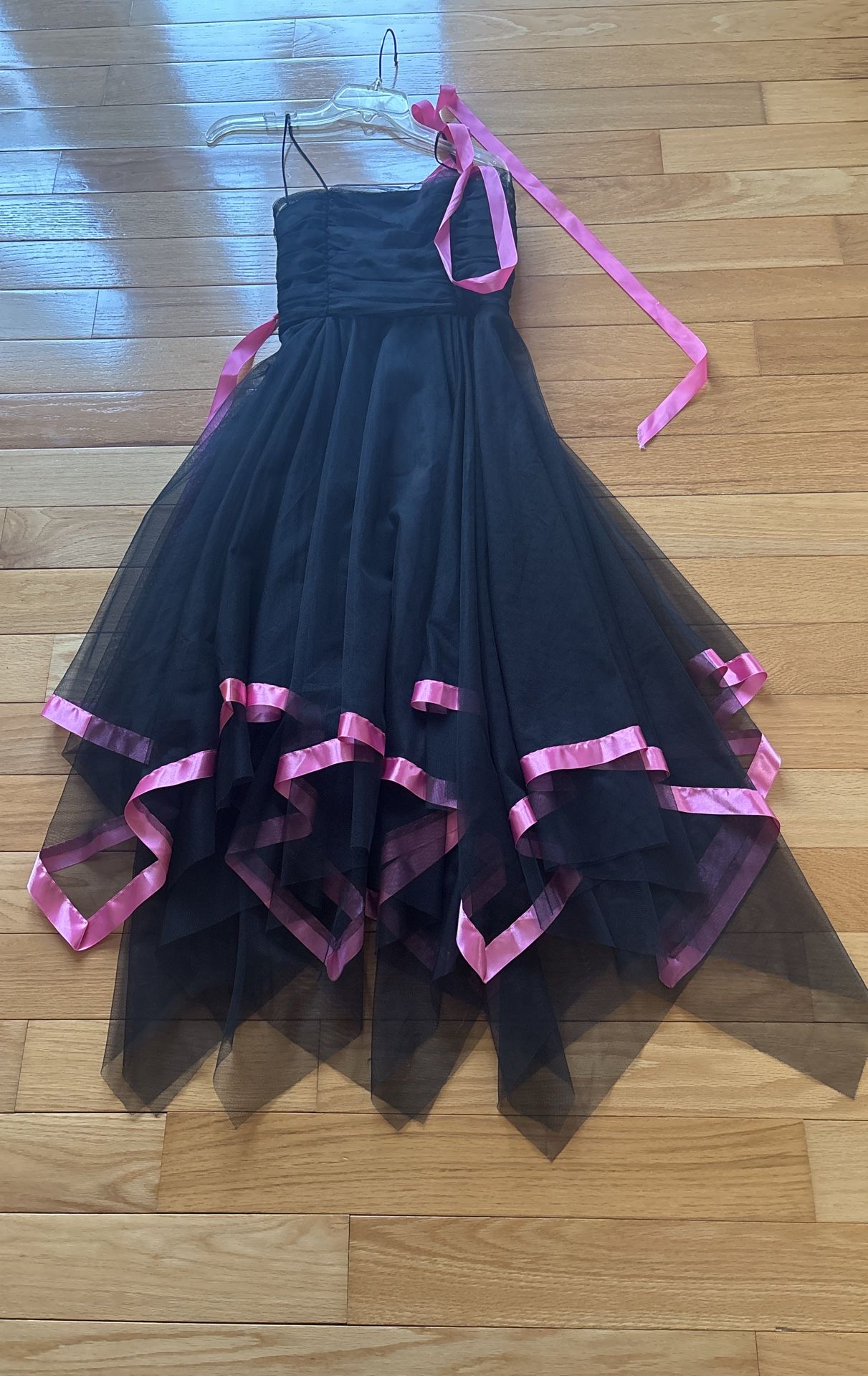 Black And Pink Dress
