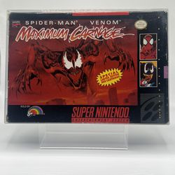 Spider-Man Venom: Maximum Carnage SNES