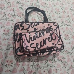 Victoria's Secret Pink and Black Cosmetic Bags