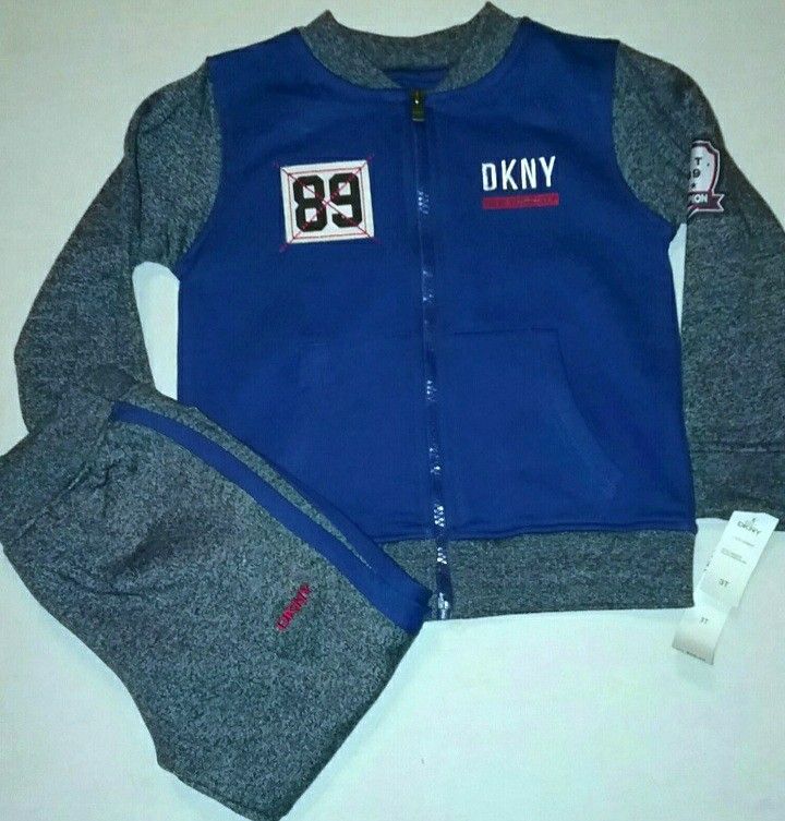 Dkny Boys Toddler 2pc Jogger Set- 3T