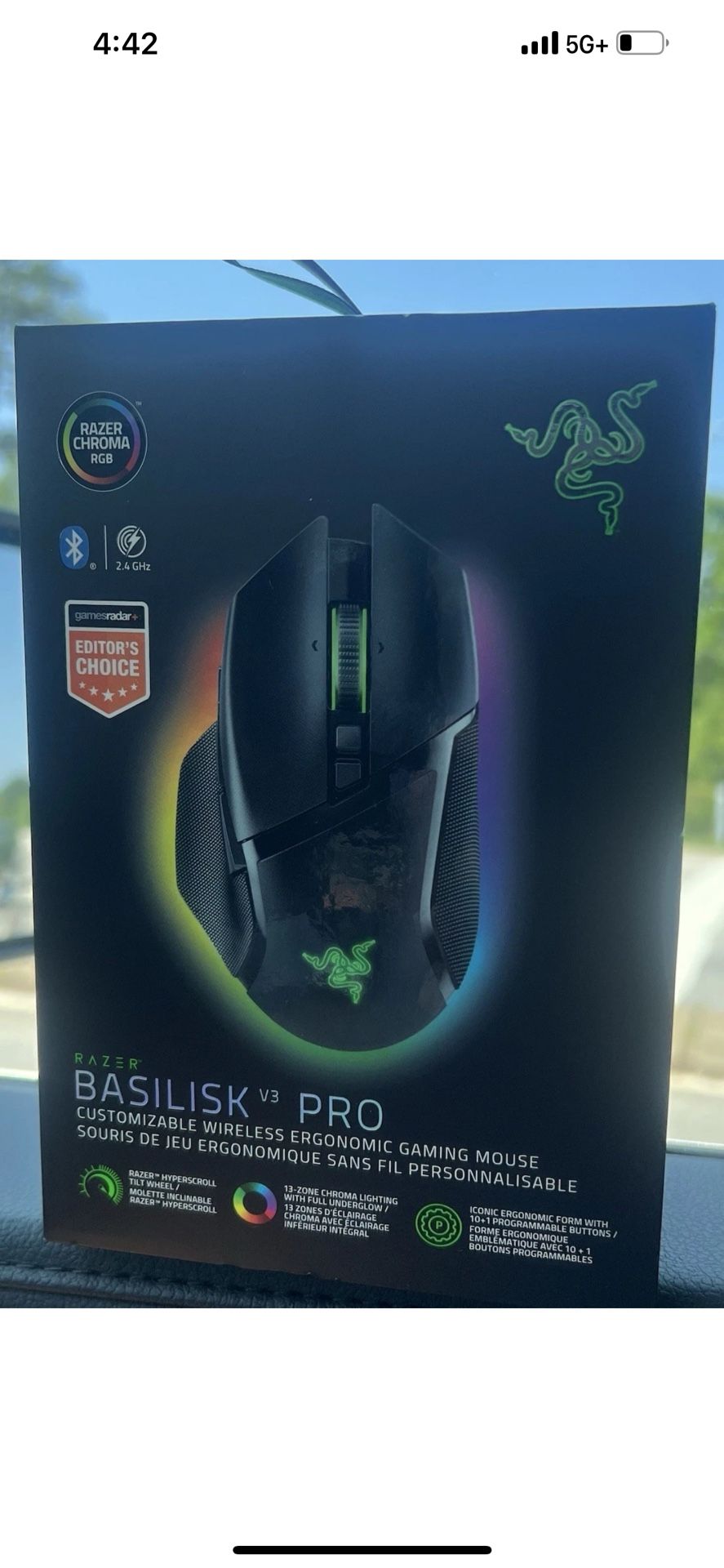 Razer Basilisk V3 Pro Black Edition