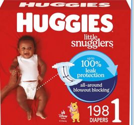 HUGGIES SIZE 1(198count)