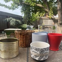 Pot + Planters + Vase Lot 🪴