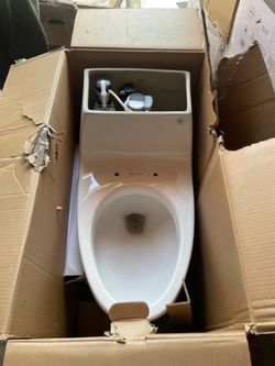 GB MCCLURE DUAL FLUSH EL 1PC WH TLT