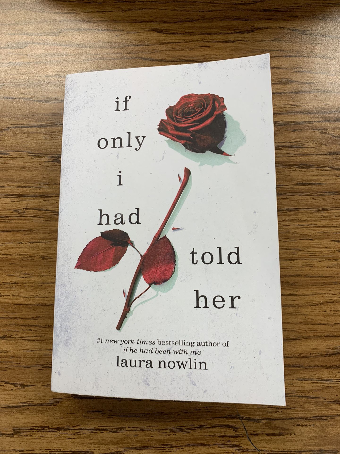 If Only I Had Told Her- Laura Nowlin 