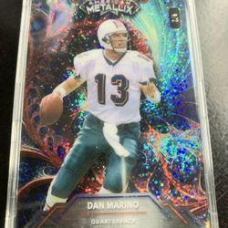 Super Nice One Of A Kind Dan Marino American Metallix 1/1 Card...  Mint.!!!