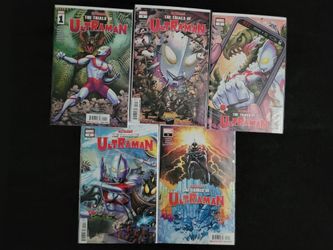 The Trials of Ultraman #1-5 Complete Series Marvel Comic Set