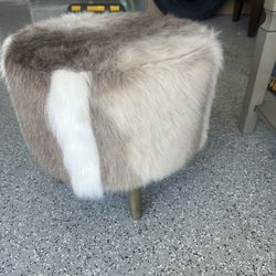 Target Faux Fur Foot Stool