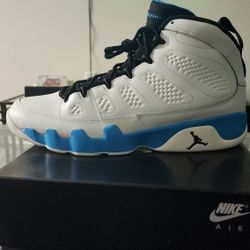 Air Jordan Retro 9 ( Carolina Blue)