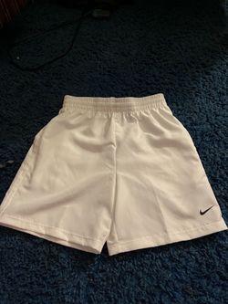 White Nike shorts - kids