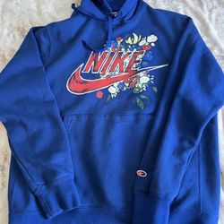Nike Hoodie Blue M