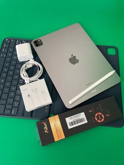 128GB Apple IPad Pro 11” 4th Generation (2022 Model / M2 chip ) with Keyboard, pen & Accessories (256gb /512GB)