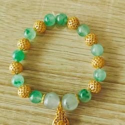 Bring elegance to your handmade jewelry with these genuine icy jadeite beads. Their natural transparency and soft jade tones add a touch of serenity t