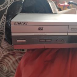 Sony DVD And VHS Player