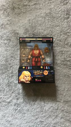 Street Fighter II Ken Action Figure Collectible