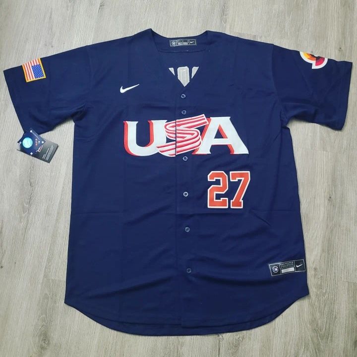 NEW Mike Trout 27 Team USA Wbc Jersey All Sizes for Sale in