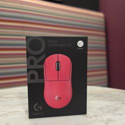 Logitech - PRO X SUPERLIGHT 2c LIGHTSPEED Lightweight Compact Wireless Optical HERO 2 Sensor 44 000 DPI Gaming Mouse - Wireless - Magenta