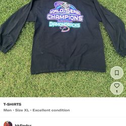 Diamond Backs World Series Long Sleeve 