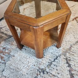 Unique Glass Top Table
