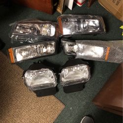 Chevy Avalanche headlights set