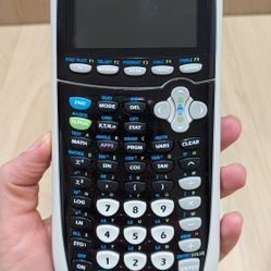 Texas Instruments TI-84 Plus C Silver Graphing Calculator Great Shape