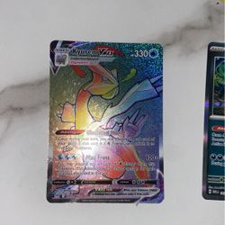 Kyurem Vmax Full Rainbow Holo Card 