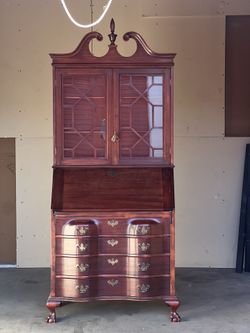 Mahogany Secretary Desk