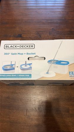Black+Decker 360° Spin Mop + Bucket