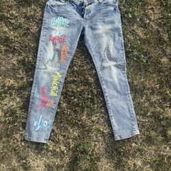 Chrome heart jeans 