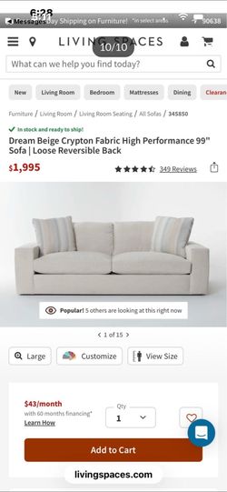 Brand new 3 piece sofa