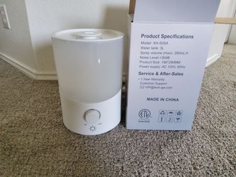 Cool mist humidifier for bedroom