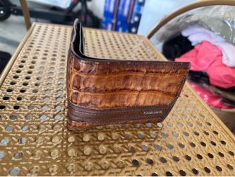 BALI HONEY CAIMAN WALLET Cuadra