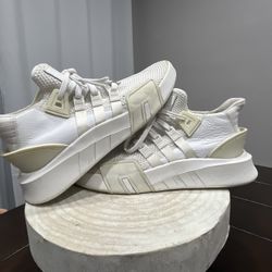 Adidas Originals EQT Bask ADV Triple White Men's Size 9 DA9534