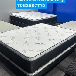 Huge sale for Mattress And Box Twin size #mattress and box 150.$ full 190$ Queen 200$ king 290$. free delivery free set up 708….289…7715… cash or Zell