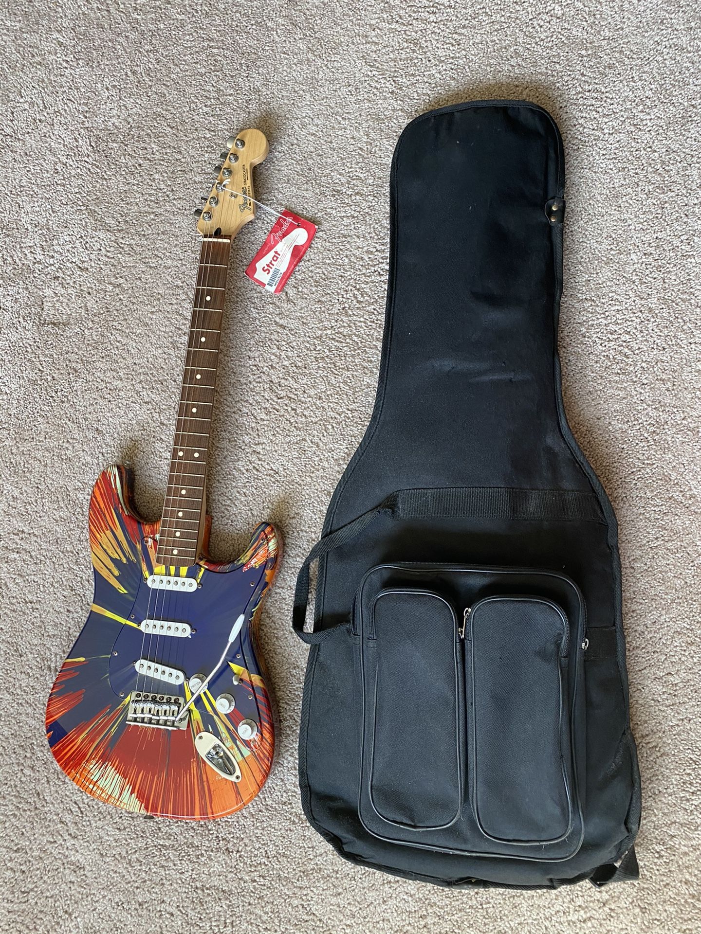 RARE Fender Splattercaster Stratocaster Guitar