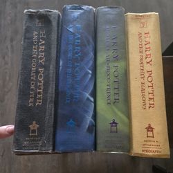 4,5,6, And 7th Harry Potter Books